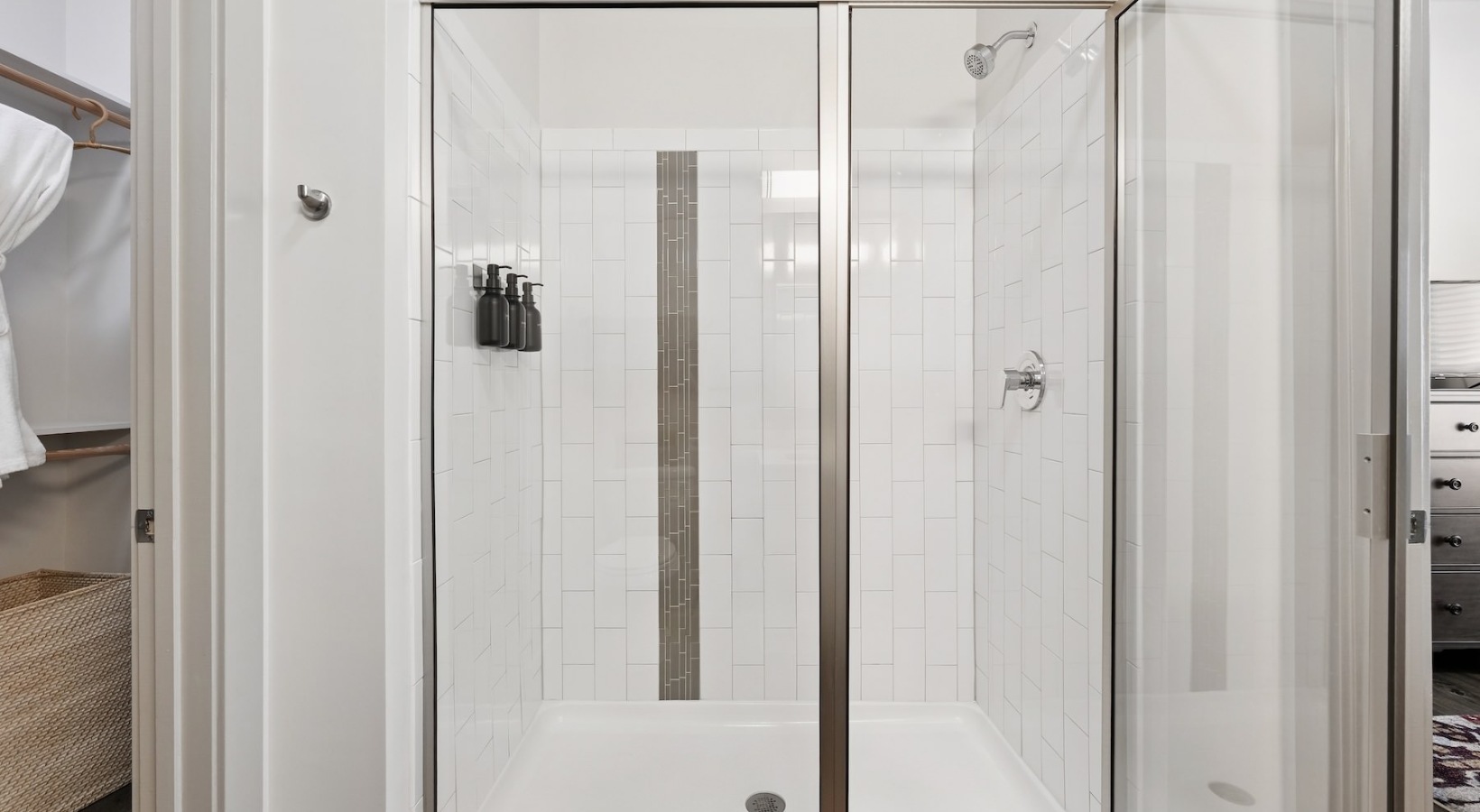 Bathroom options with thoughtful details walk-in shower