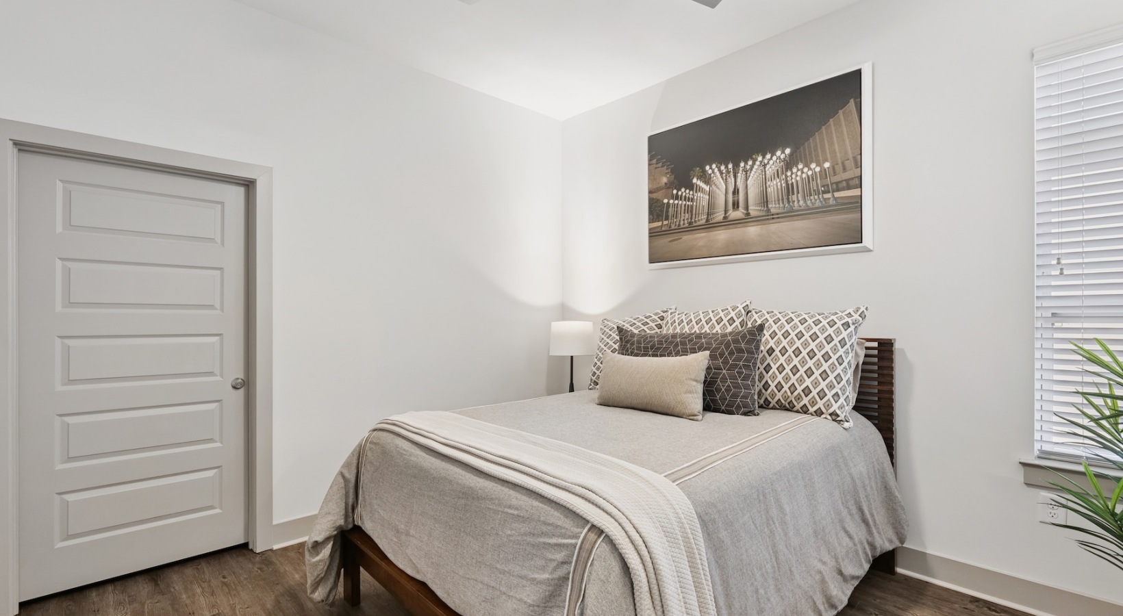 Relax and recharge in beautiful and spacious bedrooms well lit bedroom