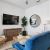 living room with natural light